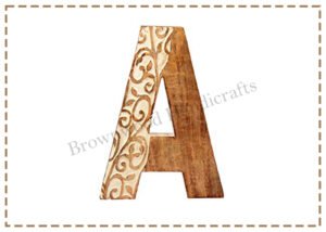 Wooden Alphabets